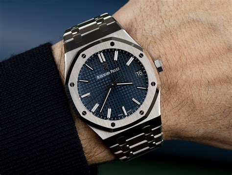 audemars piguet blue dial price|audemars piguet 15500st.